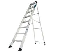 TB Davies Heavy Duty Aluminium Professional Swingback Step Ladders - 8 Tread