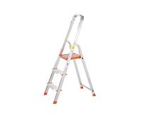 TB Davies Light Duty 3 Tread Platform Step Ladders - Ideal Aluminium Steps for Occasional Jobs Around your Home or Office. Made in Italy to EN131 Standards.