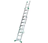 TB Davies Prima Aluminium Industrial Combination Ladder - 2.64M Closed