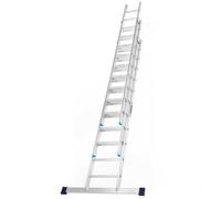 TB Davies Taskmaster Aluminium Professional Extension Ladder - 3.0M Triple