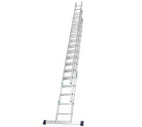 TB Davies Taskmaster Aluminium Professional Extension Ladder - 4.0M Triple
