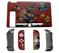 TB® Dockable Case for Nintendo Switch Grip Protective Cover Case Compatible with Nintendo Switch Console Controller (Super Mario Odyssey)