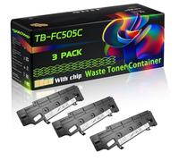 TB-FC505C Compatible for Toshiba Waste Toner Container with Chip e-Studio 2505AC 3515AC 5005AC 2515AC 3555CSE Printers (3 Pack Black)