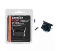 TB-PRO FX Skeleton Replacement Trimmer Blade | Competible FX787 FX726 | Titanium Gold Black Silver Blades | Outliner Hair Trimmer (Black)