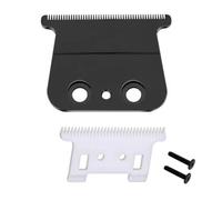 TB-PRO Fx707 Replacement T-Blade Black 2.0 MM Deep Tooth Titanium Trimmer Blade Set with Ceramic Cutter Blade for Babyliss Trimmers FX726 FX787G FX787BN FX787RG