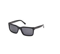 Timberland TB00021 Polarized 01D Men's Sunglasses Black Size 57