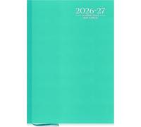 TB1 2026-2027 Academic Diary A4 Day A Page Teal Hardback, Planner August 2026 to July 2027, Student & Teacher School Diary, Timetable, Appointment, Study, Lesson & Coursework Organiser