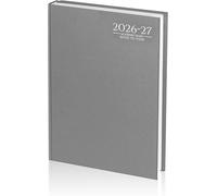 TB1 2026-2027 Academic Diary A4 Week To View Grey Hardback, Planner August 2026 to July 2027, Student & Teacher School Diary, Timetable, Appointment, Study, Lesson & Coursework Organiser