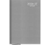 TB1 2026-2027 Academic Diary A5 Day A Page Grey Hardback, Planner August 2026 to July 2027, Student & Teacher School Diary, Timetable, Appointment, Study, Lesson & Coursework Organiser