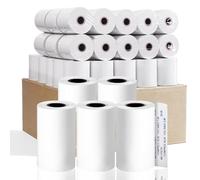 TB1 80 x 80mm Thermal Till Rolls (Pack of 100) - BPA-Free Receipt Paper for POS, EPOS, Cash Registers & Card Machines - Red End Strip - 12.7mm Core - Smooth Feed & Clear Print