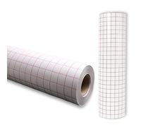 TB1 Products 1 Roll Clear Sticky Back Plastic 33cm x 1M - Self Adhesive Transparent Contact Paper | Durable Vinyl Book Covering Film | School Book Covers, Office Supplies & DIY Crafts