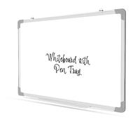 TB1 Products 120x80cm Magnetic Dry Wipe Whiteboard with Aluminum Frame & Pen Tray | Large Wall-Mount Whiteboard for Office, School, Home | Durable Magnetic Board for Teaching & Presentations
