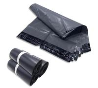 TB1 Products 16x21 Grey Mailing Bags Pack of 200 | Plastic Shipping Envelopes with Self Seal Strip | Unpadded Poly Mailers for General Purpose Packaging of Flat and Lightweight Items