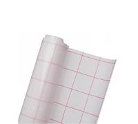 TB1 Products 5 Rolls Clear Sticky Back Plastic 33cm x 1M Each - Self Adhesive Transparent Contact Paper | Durable Vinyl Book Covering Film | School, Office & DIY Craft Protection
