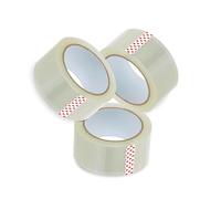 TB1 Products Clear Packing Tape - Heavy Duty Transparent Tape - 3 Rolls of 48mm x 66m - Strong Adhesive, Low Noise BOPP Tape for Moving Boxes, Parcel Packaging, Shipping, Office & Storage