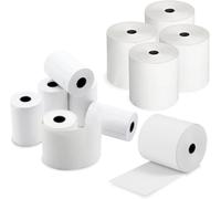 TB1 Products Combo -20 Pack 80 x 80 mm + 100 Pack 57 x 40 mm Thermal Till Rolls (120 Total) | BPA-Free Receipt Paper for POS, EPOS, Cash Registers & Card Machines