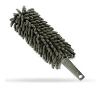 TB1 Products Grey Microfiber Duster - Lightweight Reusable Duster with Extendable Handle - Flexible Washable for Home & Office
