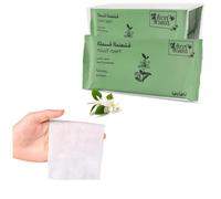 TB1 Products Jasmine Scented Towel Wipes 6 Pack - 25cm x 25cm Disposable Face & Hand Towels - Refreshing Aroma - Individually Packed - Hot/Cold Use - Great for Events, Travel, Salons & Hospitality