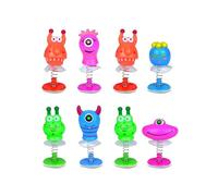 TB1 Products Jumping Monster Toys - Pack of 12 Fun Pop-Up Monsters for Kids - Sensory Party Bag Fillers, Goody Bag Toys, Stress Relief Spring Toys, Toddler Fidget Toys for Birthdays & Classrooms