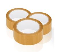 TB1 Products Mega Pack Brown Tape 144 Rolls - 48mm x 66m - Extra Strong Parcel Tape for Bulk Shipping, Export, Warehousing & Storage - Silent Unwind & Weatherproof Adhesive