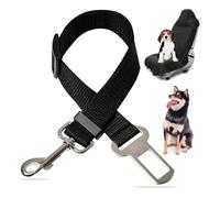 TB1 Products Pack of 4 Dog Car Seat Belts - Adjustable Seat Belt for Dogs, Strong Nylon Travel Restraints with Swivel Clip, Secure Pet Safety System, Universal Fit for Most Vehicle Seat Buckles