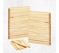 TB1 Products Wooden Waxing Sticks 6 Inch Pack of 200 - Premium Disposable Wax Applicators for Body Hair Removal, Professional Wooden Spatulas for Hot, Hard, and Soft Wax
