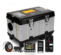 TB10PRO 8KW Portable Diesel Air Heater, 12V 24V/240V Car Parking Heater with Auto Start-Stop, App Control, CO Alarm & Wireless Temp Sensing,Adaptive Plateau Night Heater for campervan RV Camper Tent