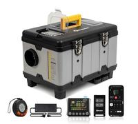 TB10PRO WiFi/APP Smart Control Diesel Air Heater, DC12/24V & AC 110-240V Auto Thermostat Parking Night Heater w/Adaptive Plateau 5500m max, CO Monitor for Car Trucks Bus RV and Traile 2025 Upgraded