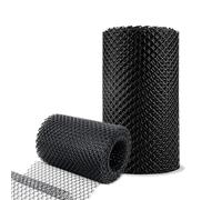 TB1Products 2-Pack Gutter Mesh Guard Roll 16cm x 5m Each - Anti-Rust Leaf & Debris Blocker for Standard UK Gutters - Durable Plastic Netting for Roof & Garden Drainage - Easy DIY Install
