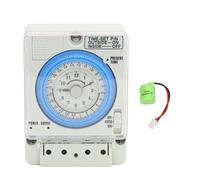 TB388 Mechanical Timer Switch for Outdoor Industrial Time Control, 100-240V Voltage Range, Wear Resistant Flame Retardant Plastic Housing, Accurate Counting and Timing