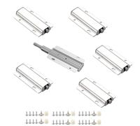 TBACW 6PCS Magnetic Push Latches for Cabinets Push to Open Door Latch Heavy Duty Touch Latches Magnetic Door Catch Press Out Latch for Cabinet Drawer Wardrobe Kitchen Door