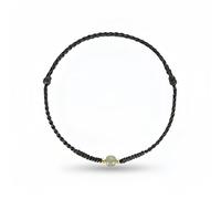 TBAKPU Hetian Jade Black String Ankle Bracelet for Women - Lucky Charm & Adjustable Braided Foot Jewelry for Chinese Zodiac Year