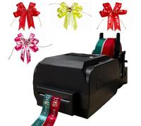 TBANVOO Digital Ribbon Label Printer, Lanyard Textile Foil Stamping Fabric Label Printing Machine, Supports 50+ Languages For Present Wrapping,Double