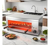 TBANVOO Electric Salamander Broiler Countertop Grill, Cheese Melter Cheesemelter Grill for Melt Cheese, Toast Sandwiches, Steaks