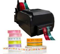 TBANVOO Multiple Row Digital Ribbon Printer, Satin Ribbon Printer Machine, Stamping Printing Machine For Packaging, Width 25-108mm/20-50mm/12-20mm,Double