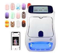 TBANVOO Nail Printer Nail Art Machine, Portable 3D Nail Painting Machine, DIY Nail Printer Control for Commercial Usage Nail Salon for Cute Girls Women