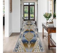 TBATM Living Room Rugs Large- Luxury Classical Circle Design Carpet Runner for Hallway Non Slip Washable Area Rug Kitchen Floor,B,70x120cm/28x47 in