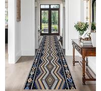 TBATM Living Room Rugs Large- Luxury Classical Circle Design Carpet Runner for Hallway Non Slip Washable Area Rug Kitchen Floor,A,120x260cm/47x102 in