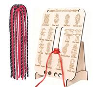 Tbczvx 14 Pcs Paracord Jig Set, Paracord Kit, Paracord Tool, Suitable for Outdoor Skills Training, DIY Bracelet Making, Suitable for Outdoor Enthusiasts