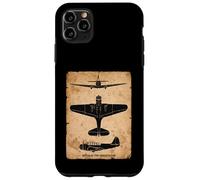 TBD Devastator Torpedo Bomber Vintage WW2 Plane Silhouettes Case for iPhone 11 Pro Max