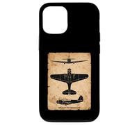 TBD Devastator Torpedo Bomber Vintage WW2 Plane Silhouettes Case for iPhone 12/12 Pro