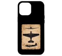TBD Devastator Torpedo Bomber Vintage WW2 Plane Silhouettes Case for iPhone 12 Pro Max