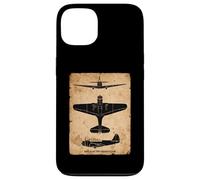 TBD Devastator Torpedo Bomber Vintage WW2 Plane Silhouettes Case for iPhone 13