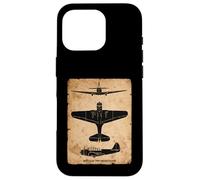 TBD Devastator Torpedo Bomber Vintage WW2 Plane Silhouettes Case for iPhone 16 Pro