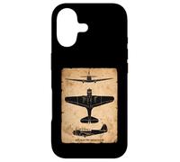 TBD Devastator Torpedo Bomber Vintage WW2 Plane Silhouettes Case for iPhone 17