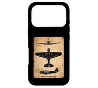 TBD Devastator Torpedo Bomber Vintage WW2 Plane Silhouettes Case for iPhone 17 Pro