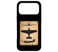 TBD Devastator Torpedo Bomber Vintage WW2 Plane Silhouettes Case for iPhone 17 Pro Max