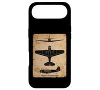 TBD Devastator Torpedo Bomber Vintage WW2 Plane Silhouettes Case for iPhone Air