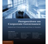 TBD Perspectives on Corporate Governance Hardcover Book TBD Multicolor
