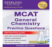 TBD Sterling Test Prep MCAT General Chemistry Practice Questions: High TBD Multicolor